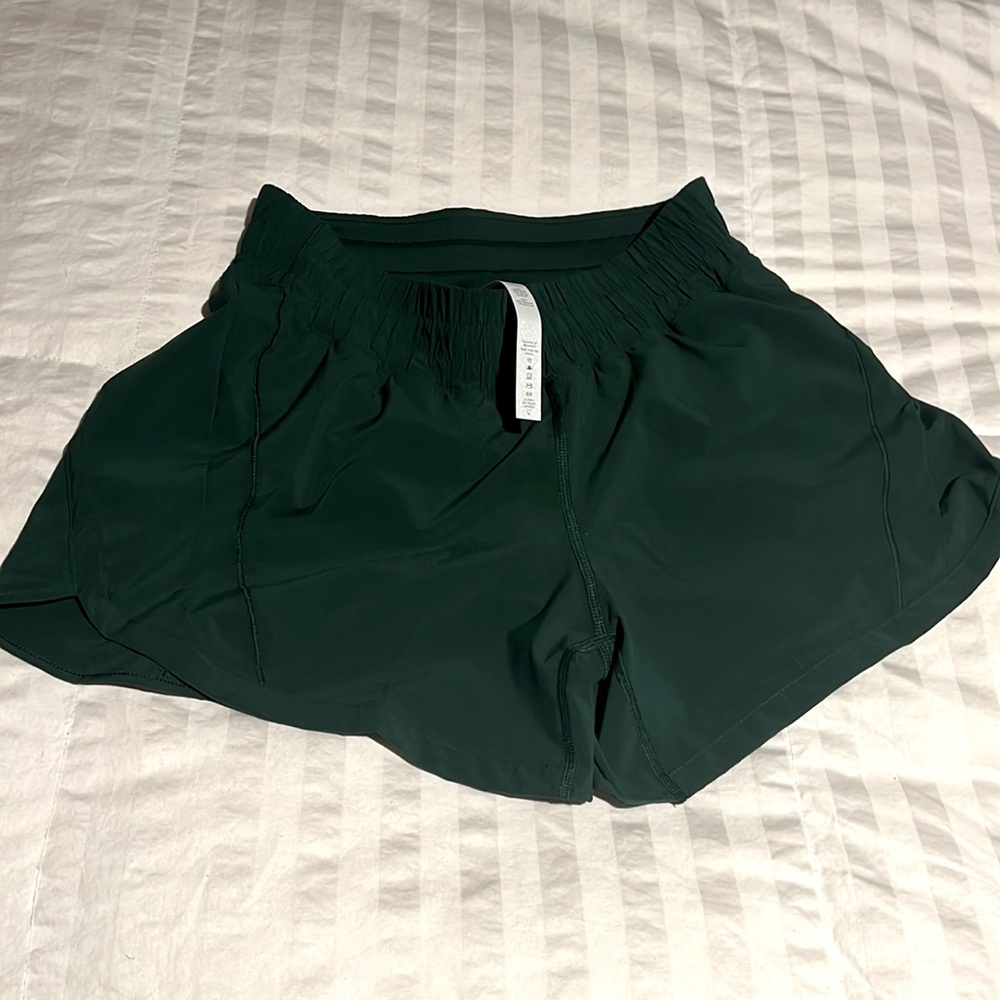 Lululemon green shorts